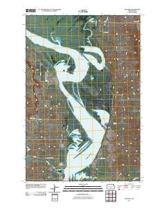 Fort Rice 2011 topographic map thumbnail