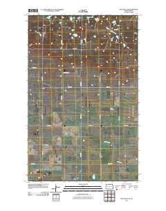 Bottineau SE 2011 topographic map thumbnail
