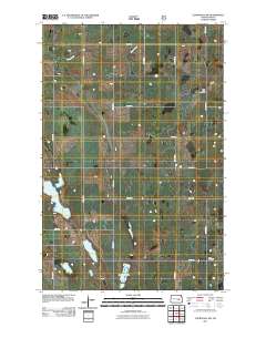 Courtenay NW 2011 topographic map thumbnail
