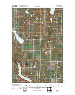 Esmond 2011 topographic map thumbnail