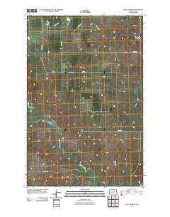 Fort Clark SE 2011 topographic map thumbnail