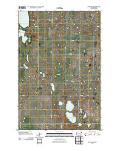 Streeter NW 2011 topographic map thumbnail