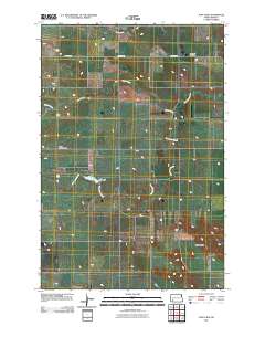 Jung Lake 2011 topographic map thumbnail