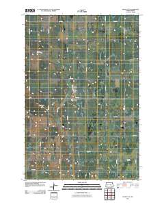 Edgeley SE 2011 topographic map thumbnail