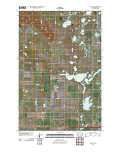 Steele NE 2011 topographic map thumbnail