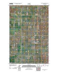 Camp Creek West 2011 topographic map thumbnail