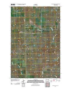 Cannon Ball SW 2011 topographic map thumbnail