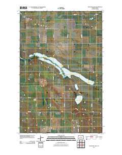 Sheyenne Lake 2011 topographic map thumbnail