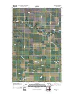 Bathgate 2011 topographic map thumbnail