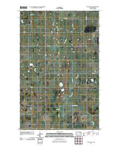 Egeland SW 2011 topographic map thumbnail