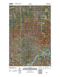Breien 2011 topographic map thumbnail