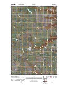 Adams 2011 topographic map thumbnail