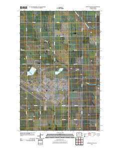 Burlington NE 2011 topographic map thumbnail