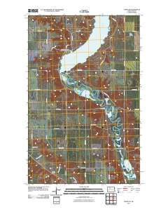 Carpio NE 2011 topographic map thumbnail