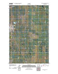 Carrington East 2011 topographic map thumbnail