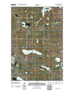 Ashley East 2011 topographic map thumbnail