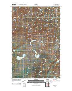 Blaisdell 2011 topographic map thumbnail