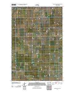 Crown Butte NW 2011 topographic map thumbnail