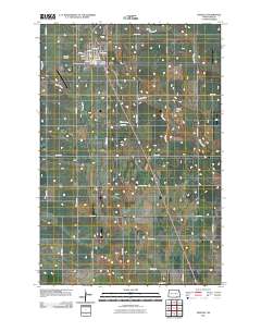 Edgeley 2011 topographic map thumbnail