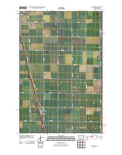 Gardner 2011 topographic map thumbnail