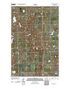 Garrison NE 2011 topographic map thumbnail