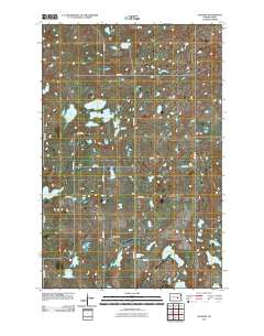 Goldwin 2011 topographic map thumbnail