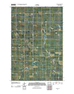 Hamlin 2011 topographic map thumbnail