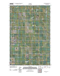 Emerado SW 2011 topographic map thumbnail