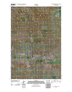 Half Timber Butte 2011 topographic map thumbnail