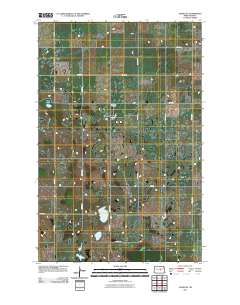 Chaseley 2011 topographic map thumbnail