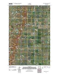 Merricourt SE 2011 topographic map thumbnail