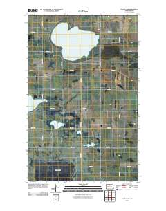Round Lake 2011 topographic map thumbnail