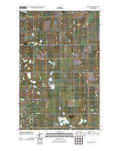 Benedict NW 2011 topographic map thumbnail
