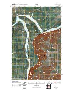 Buford 2011 topographic map thumbnail