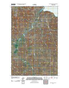 Camp Creek East 2011 topographic map thumbnail
