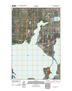 Camp Grafton 2011 topographic map thumbnail