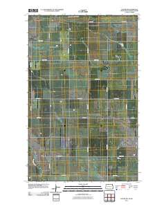 Antler NW 2011 topographic map thumbnail