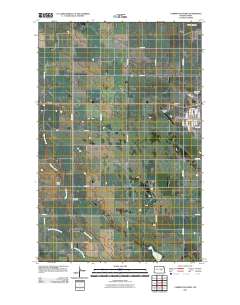 Carrington West 2011 topographic map thumbnail