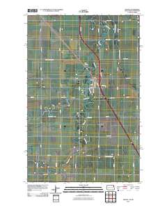 Manvel 2011 topographic map thumbnail