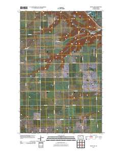 Minot NW 2011 topographic map thumbnail