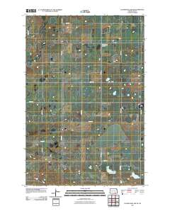 Coldwater Lake NE 2011 topographic map thumbnail