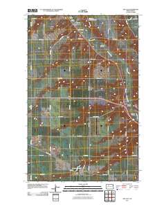 Des Lacs 2011 topographic map thumbnail