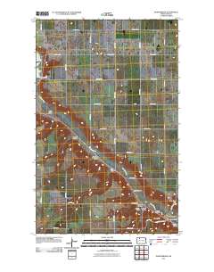 Donnybrook 2011 topographic map thumbnail