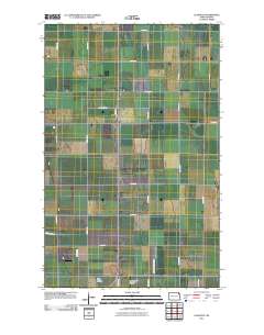 Glasston 2011 topographic map thumbnail