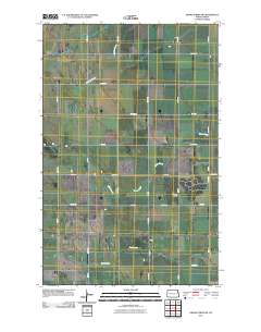 Grand Forks SW 2011 topographic map thumbnail