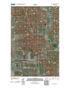 Glen Ullin NW 2011 topographic map thumbnail