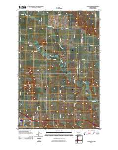 Davis Buttes 2011 topographic map thumbnail