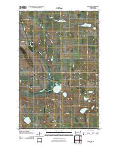 Drake NW 2011 topographic map thumbnail