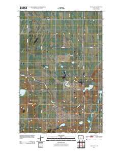 Grace City 2011 topographic map thumbnail