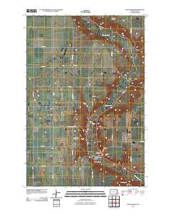 Fort Ransom 2011 topographic map thumbnail